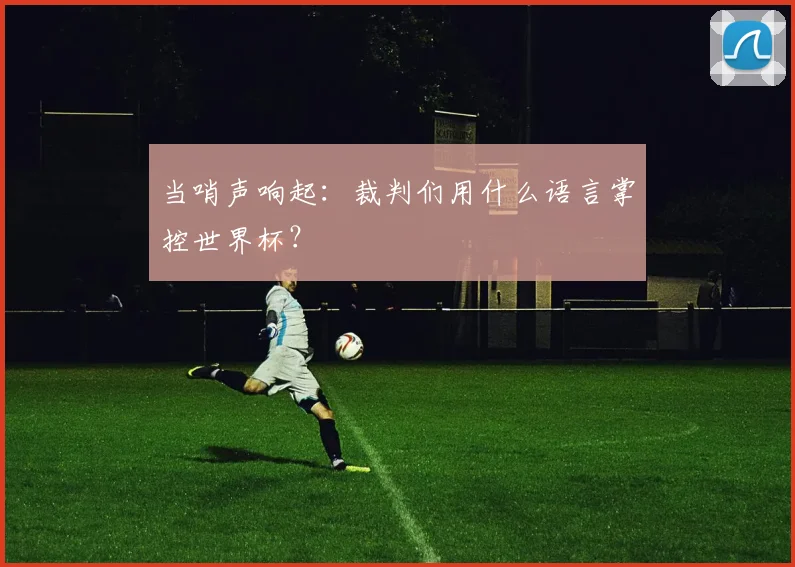 当哨声响起：裁判们用什么语言掌控世界杯？